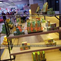 Thi công gian hàng trà thảo mộc - BigC Hải Phòng